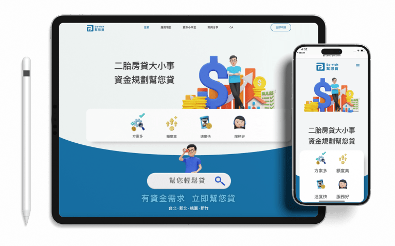 Tablet and phone mockup